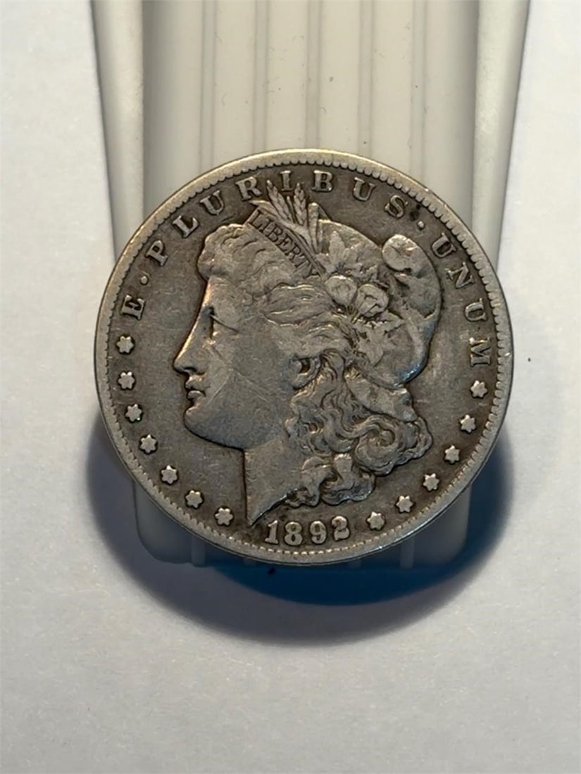 1892-CC Morgan Dollar