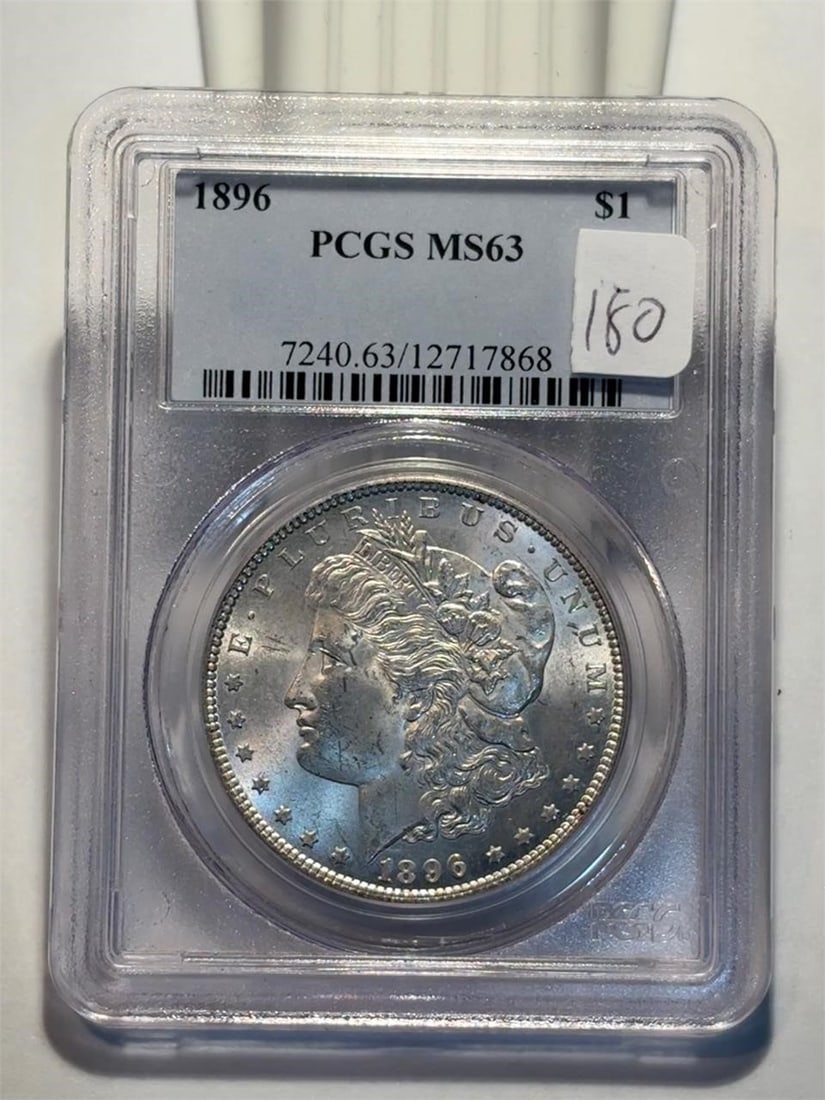 1896 Morgan Dollar PCGS MS63