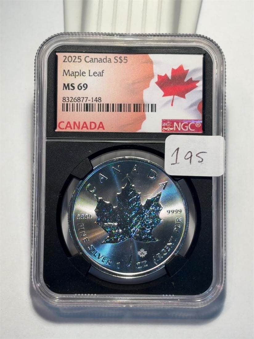 2025 Canada $5 Maple Leaf NGC MS69