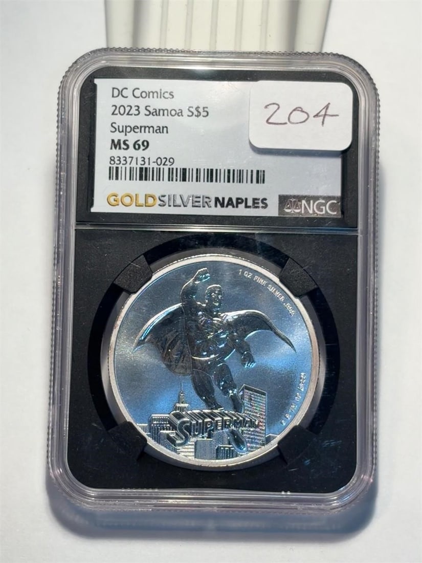 2023 Samoa Superman NGC MS69