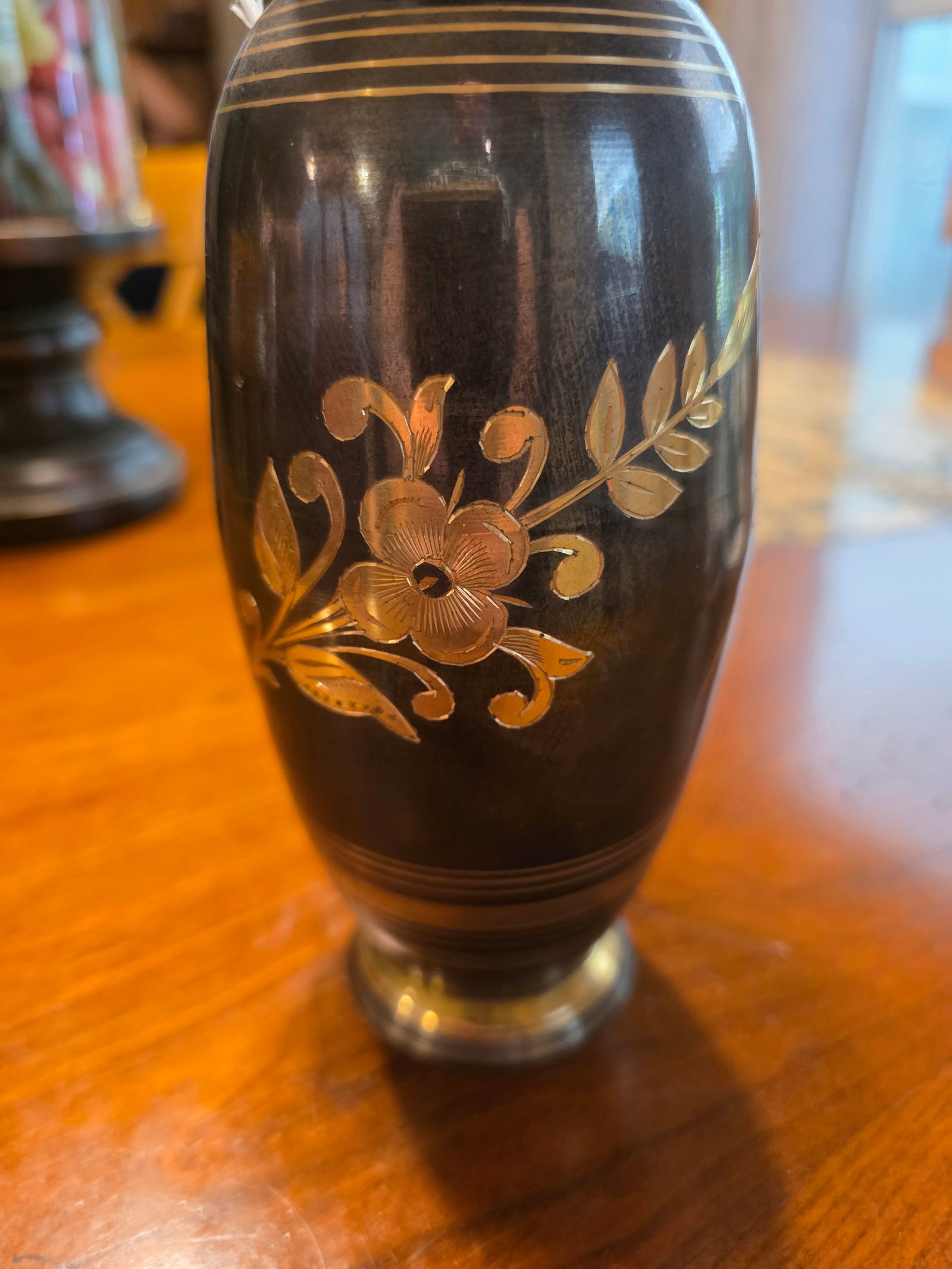 Decorative Metal Vase - 3