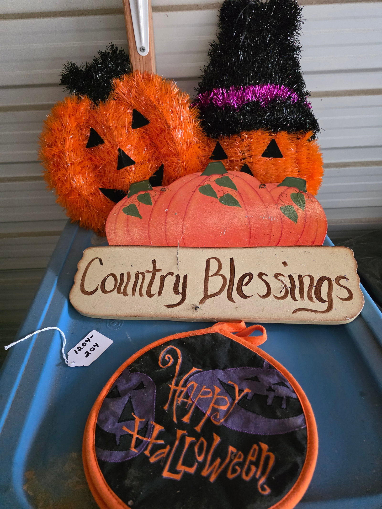 Halloween bin full - 2
