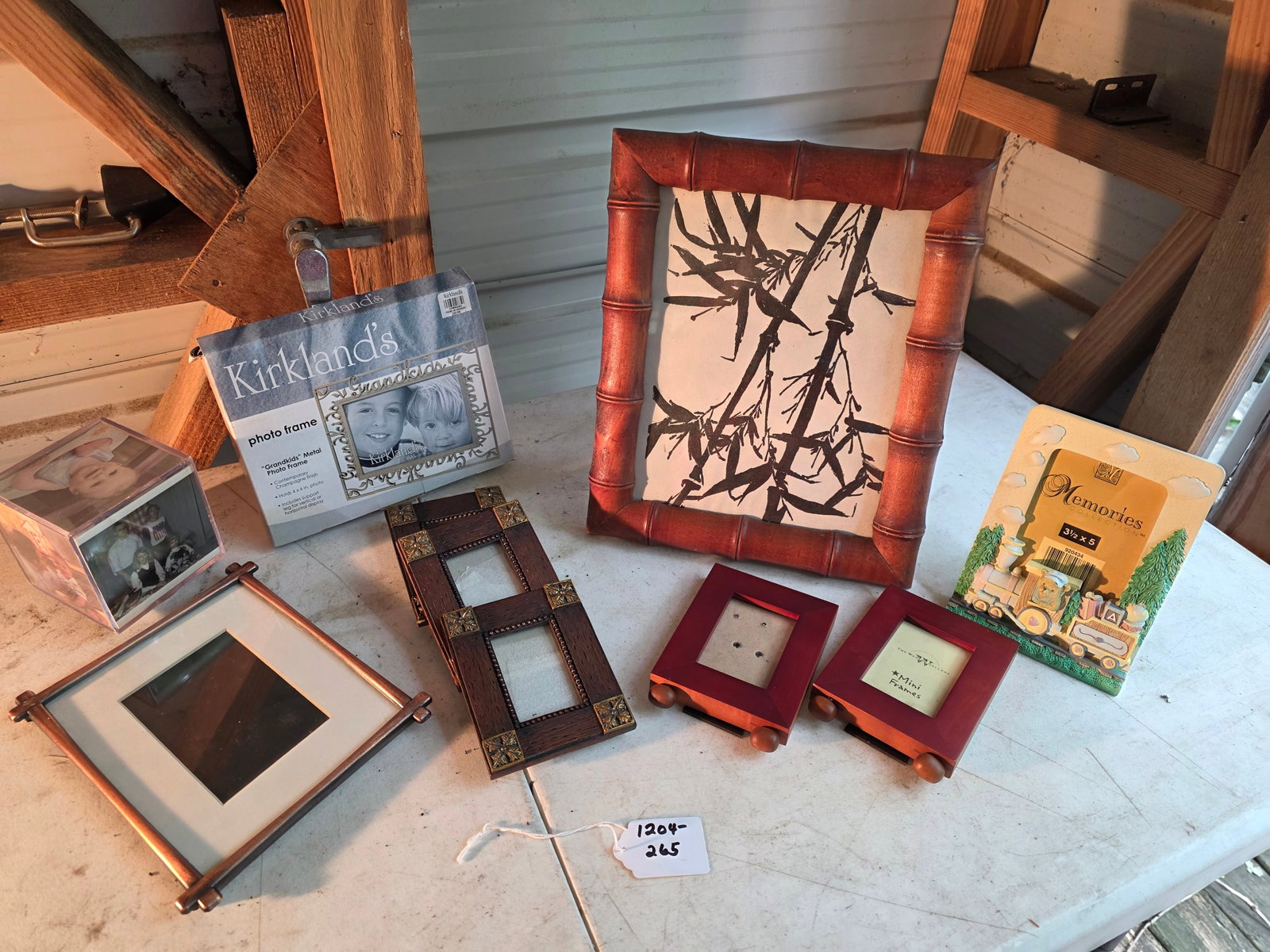 Large box of picture frames - 2