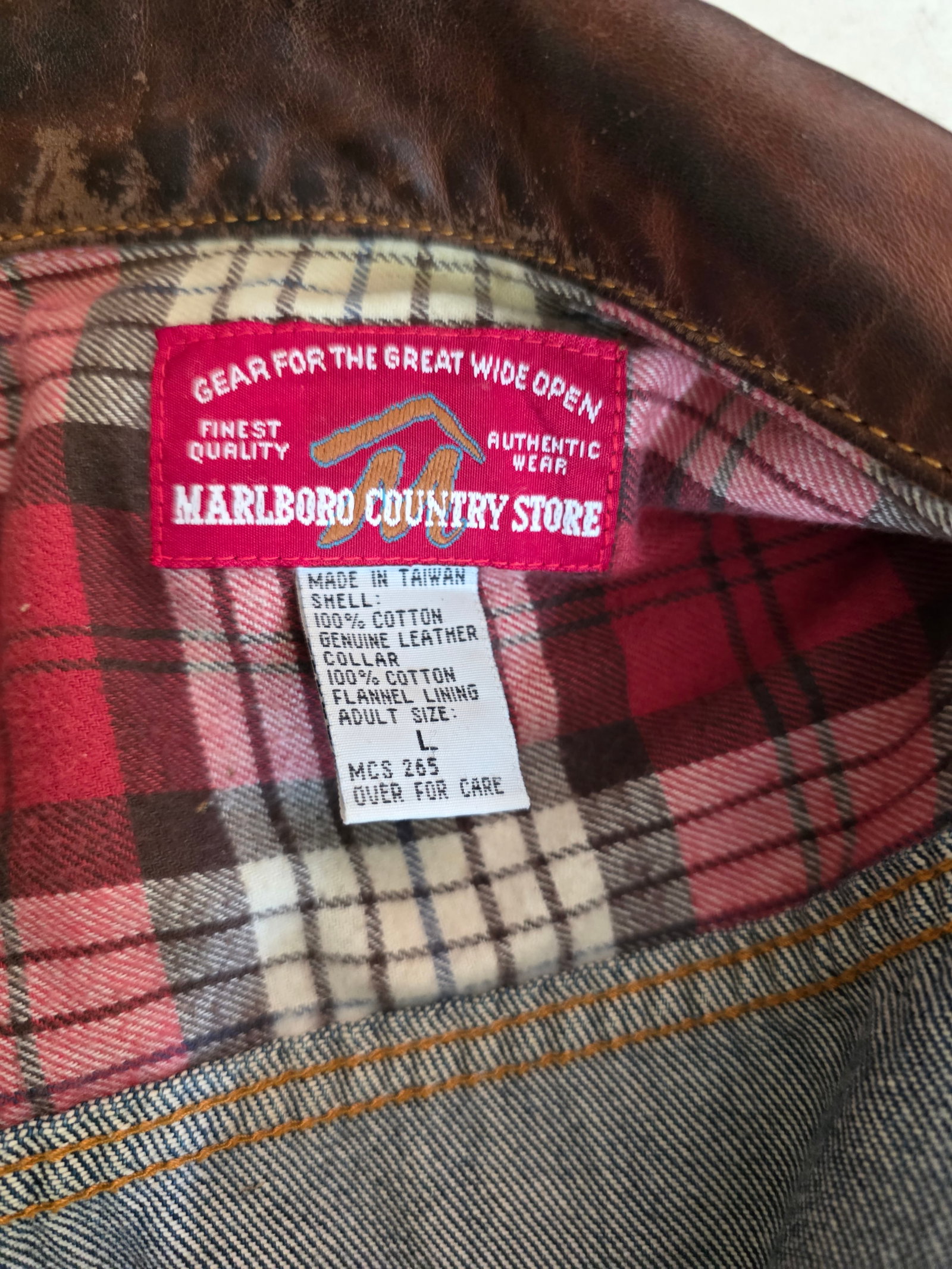 Outdoor Apparel Collection – Columbia Rain Jacket, Marlboro Country Store Denim Jacket & RedHead - 2