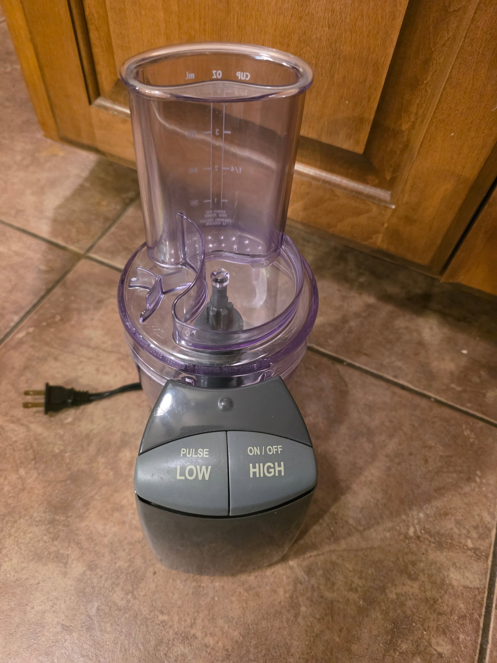 Food Network Mini Food Processor / Chopper - 2