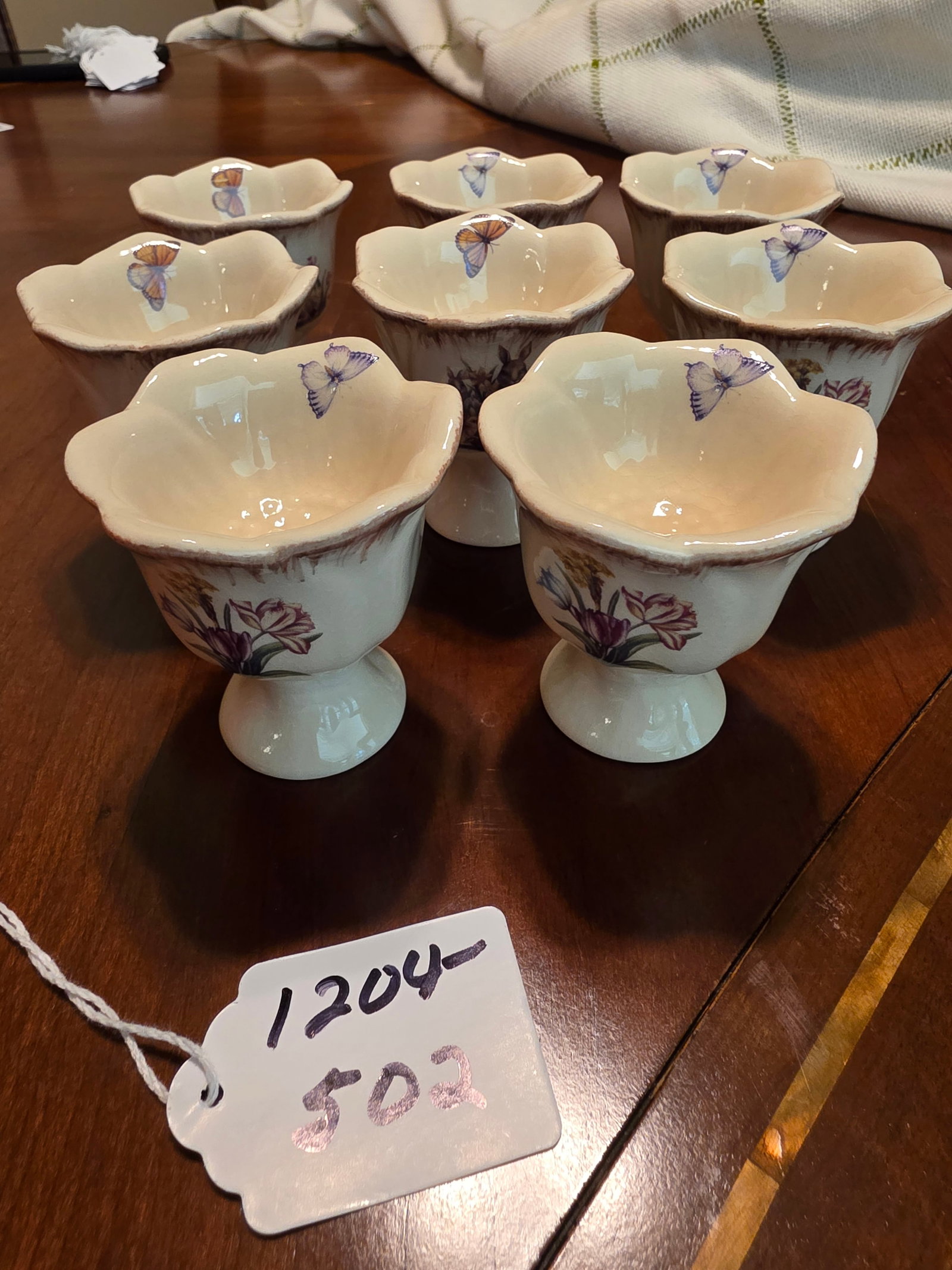 Ceramic Boiled egg holder - 2
