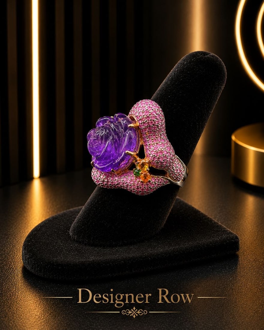 Absolutely No Reserve-Amethyst Ring 19.50ct (1 of 20)