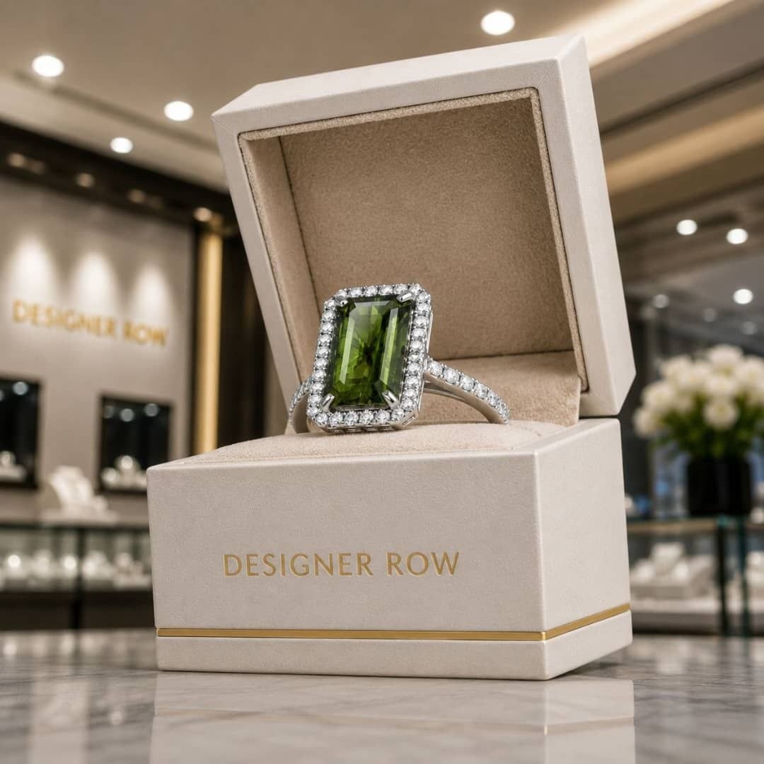 Emerald Cut Diamond Ring - 13