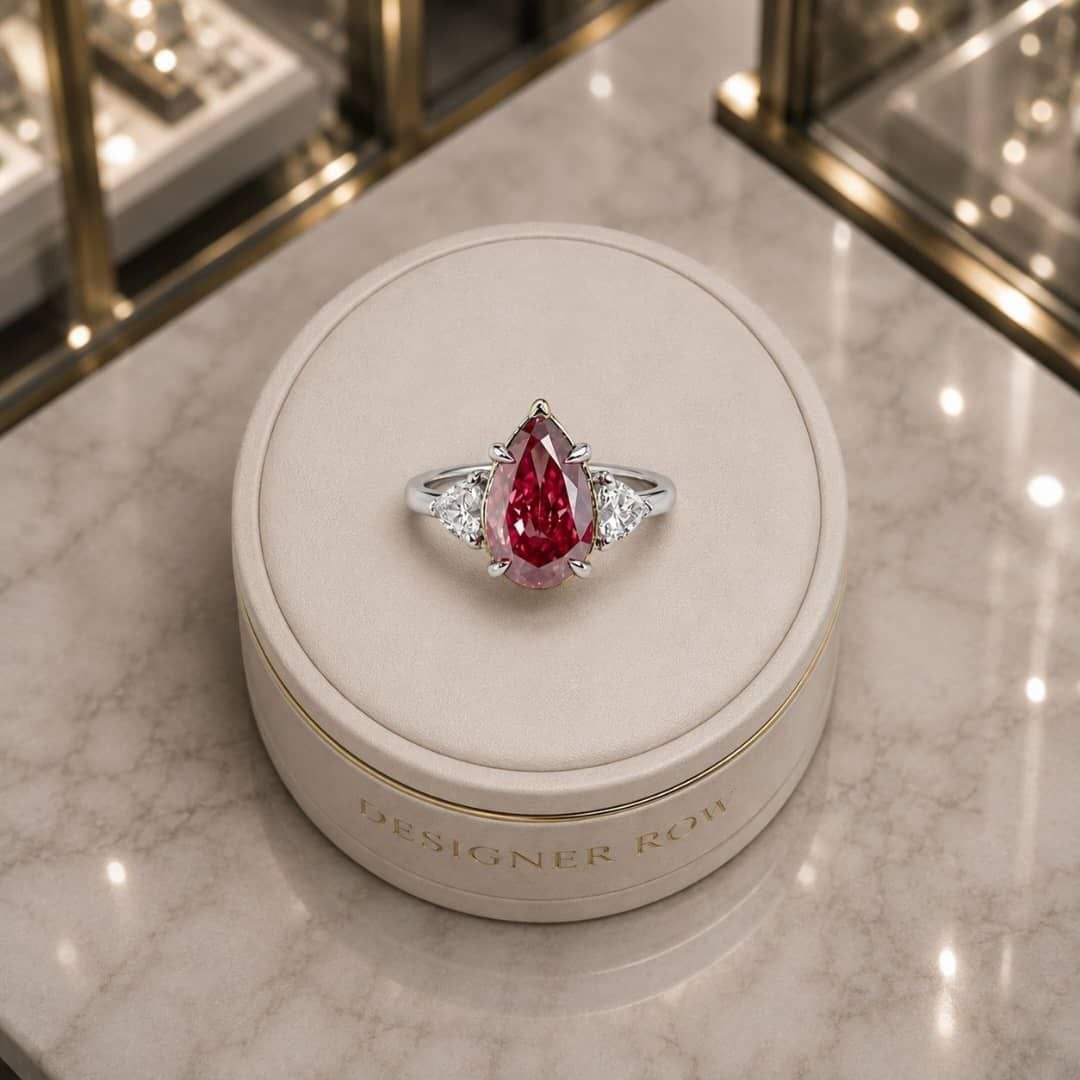 18K White Gold Fancy Pink Ring: NOTE - Additional lots may be added until the final day of the auction. Please check back regularly for updates and newly added items. 18K White Gold Fancy Pink Diamond Ring Crafted in premium 18K Whi