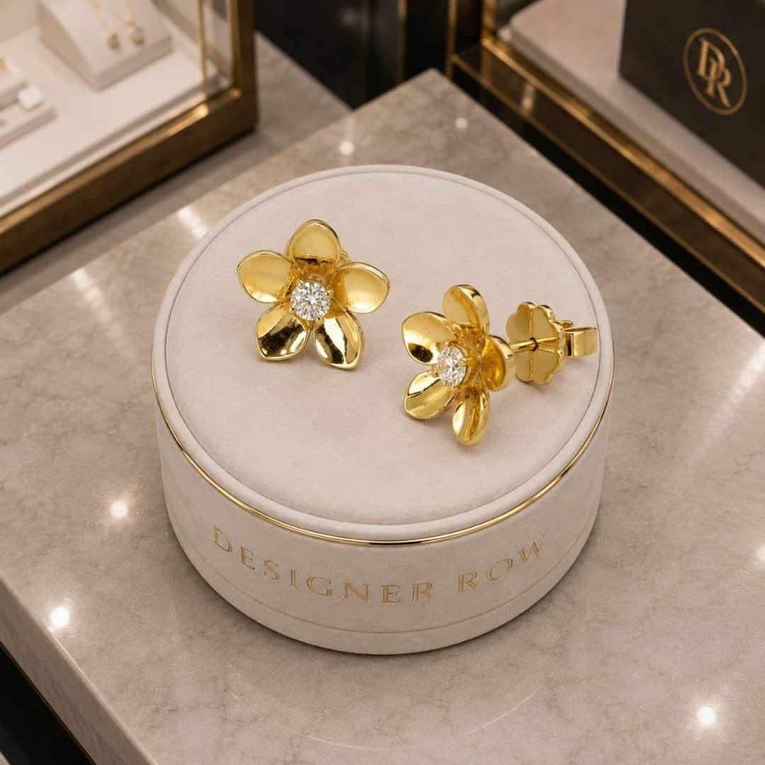Lab-Grown Diamond Earrings: NOTE - Additional lots may be added until the final day of the auction. Please check back regularly for updates and newly added items. 18K Yellow Gold Lab-Grown Diamond Earrings Expertly crafted in