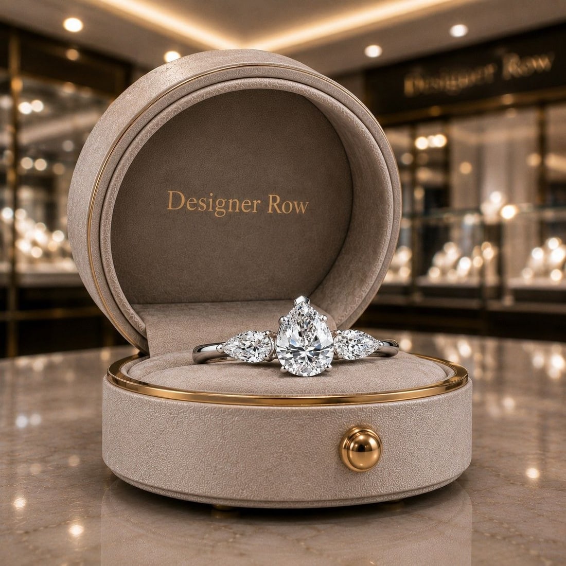 Pear Diamond Ring 1.422ct D VVS2: NOTE - Additional lots may be added until the final day of the auction. Please check back regularly for updates and newly added items. 18K White Gold Pear Diamond Ring Crafted in elegant 18K White Gol