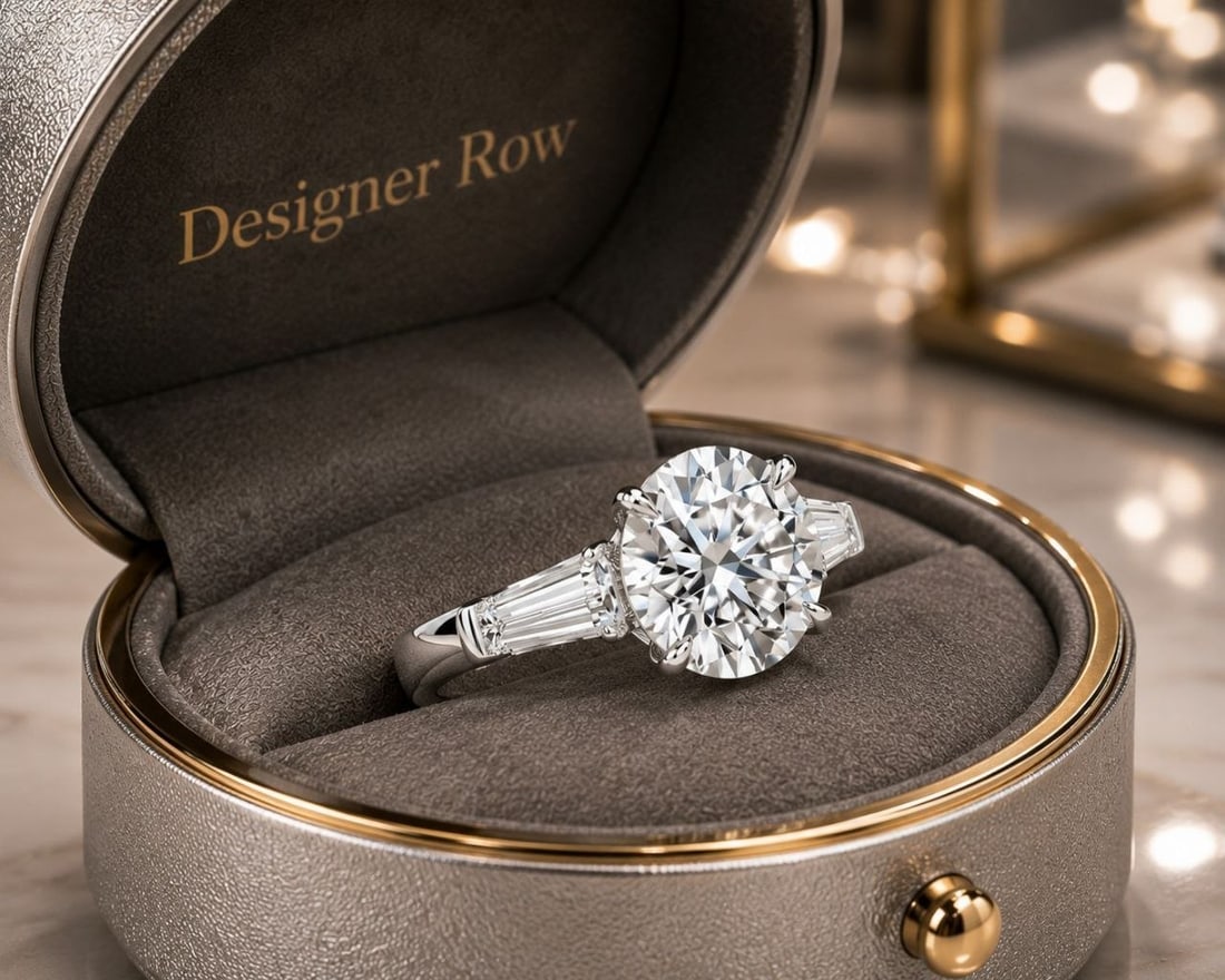 18K White Gold Diamond Ring: NOTE - Additional lots may be added until the final day of the auction. Please check back regularly for updates and newly added items. 18K White Gold Round Brilliant Diamond Ring Expertly crafted in l