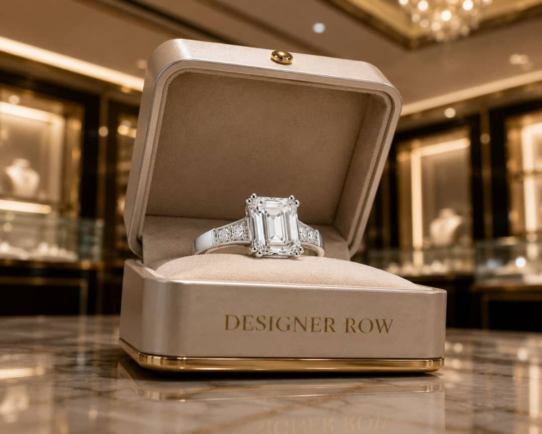 Emerald Cut Lab Diamond Ring - 13