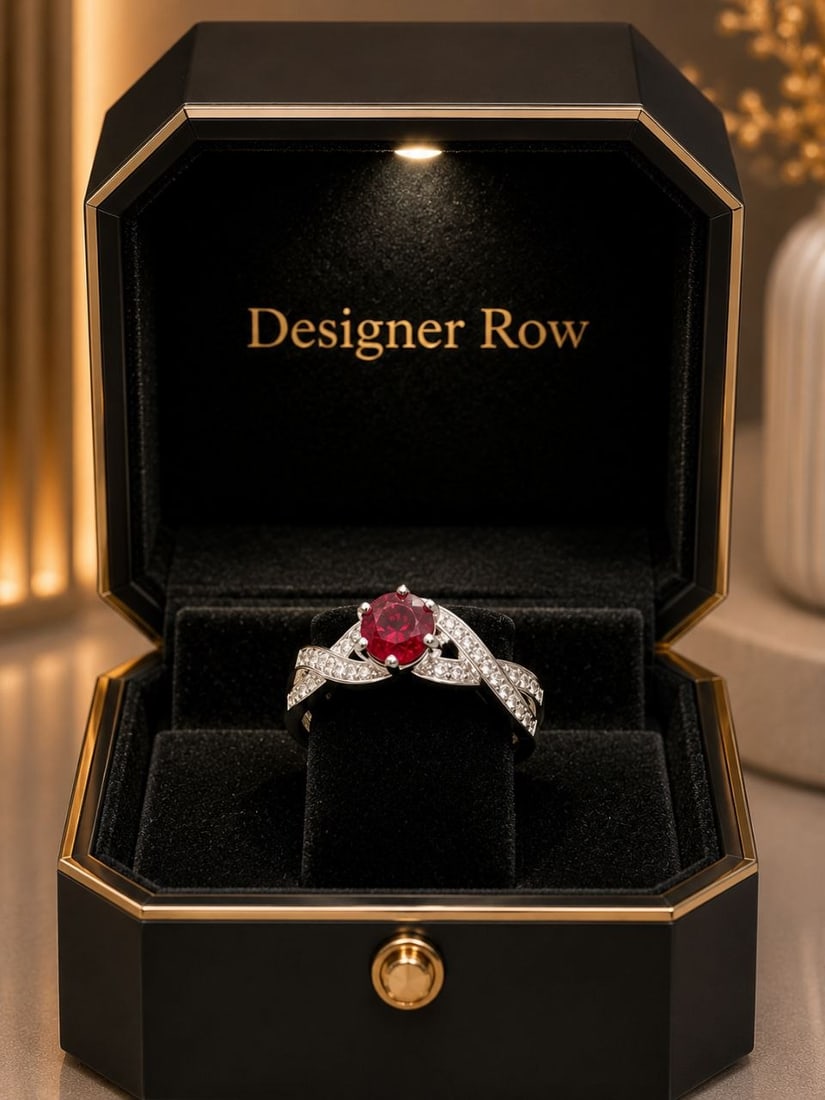 18KT White Gold Handmade 2.36ct Mozambique Ruby Ring: NOTE - Additional lots may be added until the final day of the auction. Please check back regularly for updates and newly added items. Exceptional in both presence and craftsmanship, this handmade