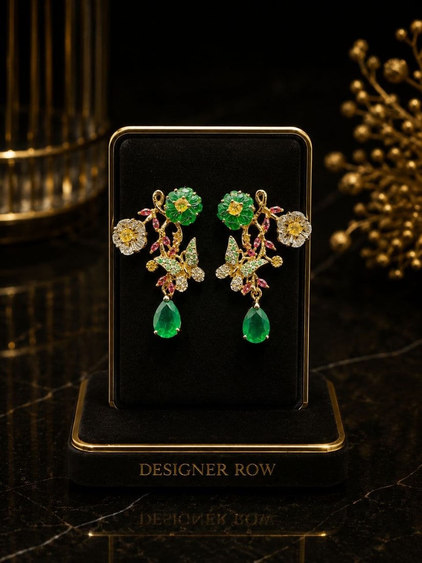 Custom Handmade Drop Earrings - 12