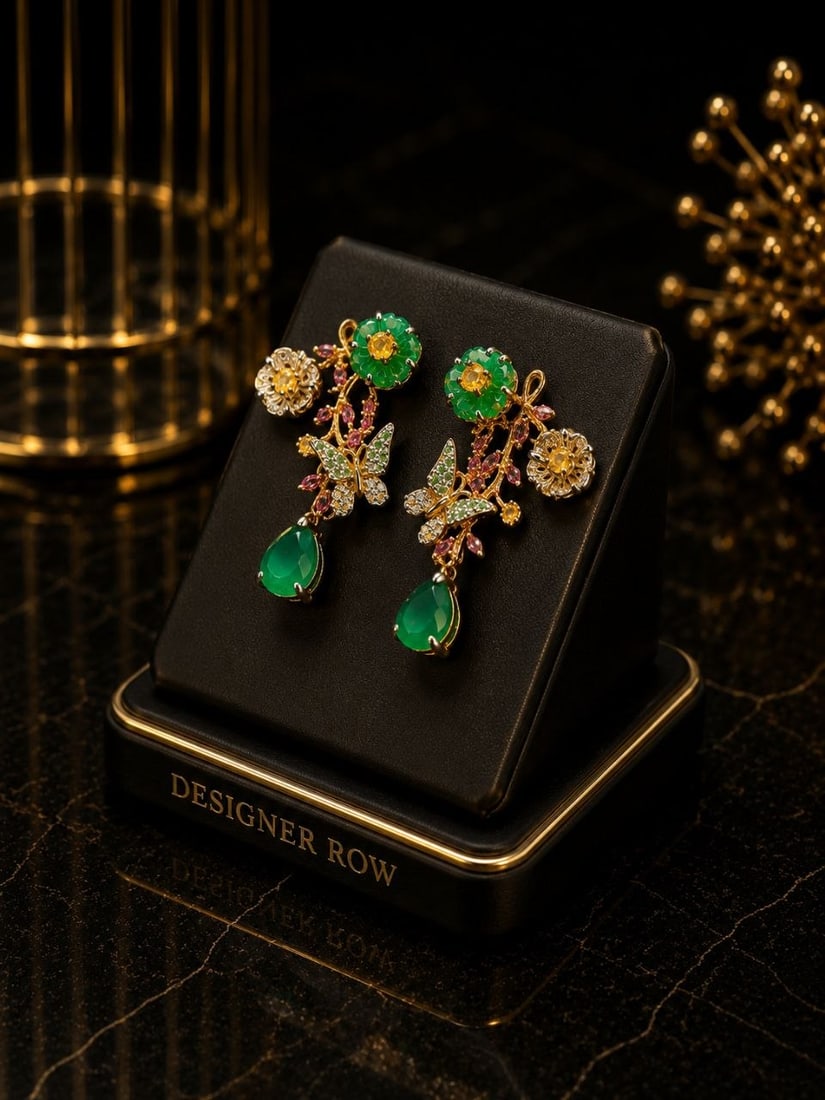 Custom Handmade Drop Earrings - 17