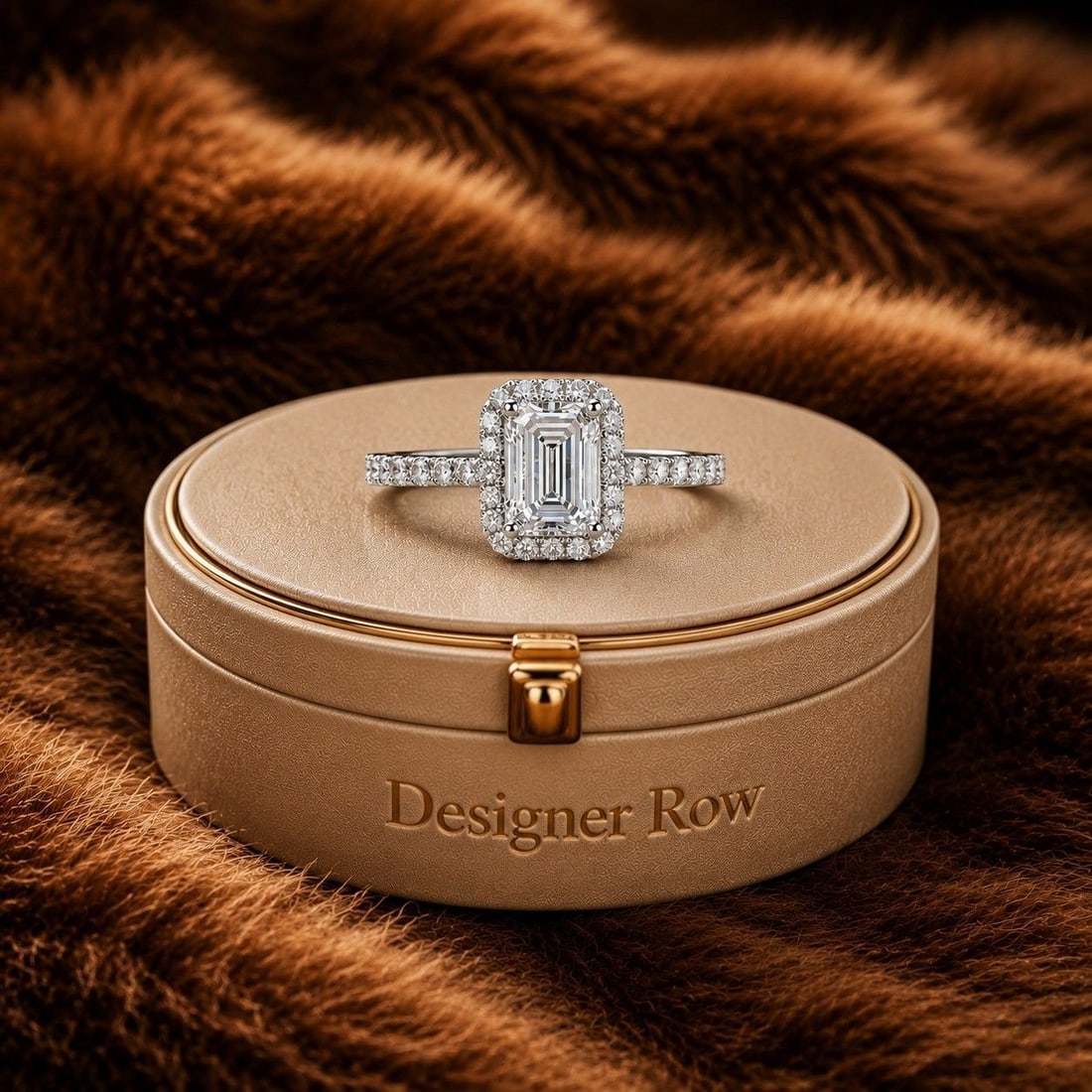 Emerald Cut Lab Diamond Ring - 16
