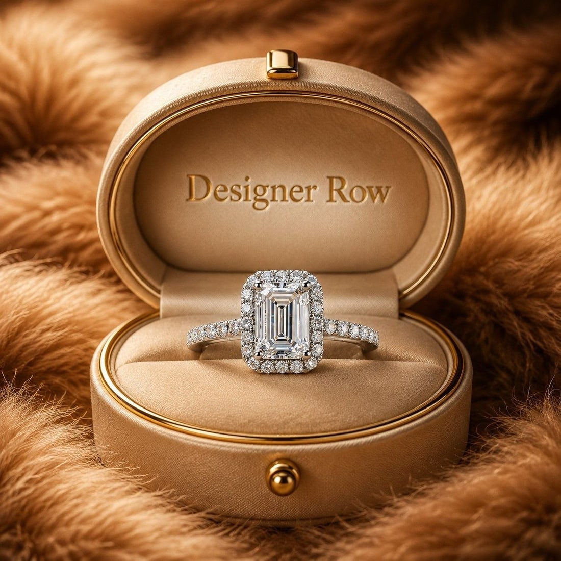Emerald Cut Lab Diamond Ring - 20