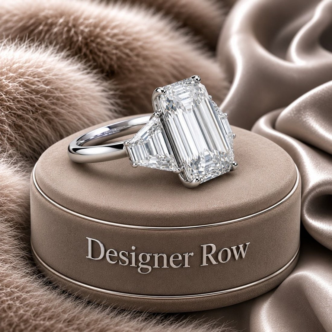 Emerald Cut Luxury Diamond Ring - 5