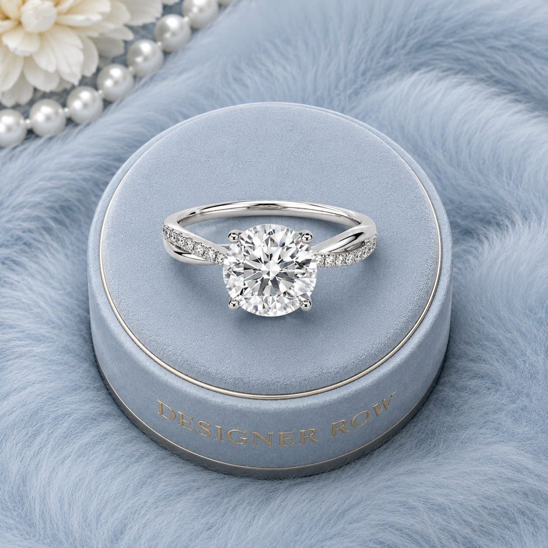 Exceptional Round Brilliant Diamond Ring - 13