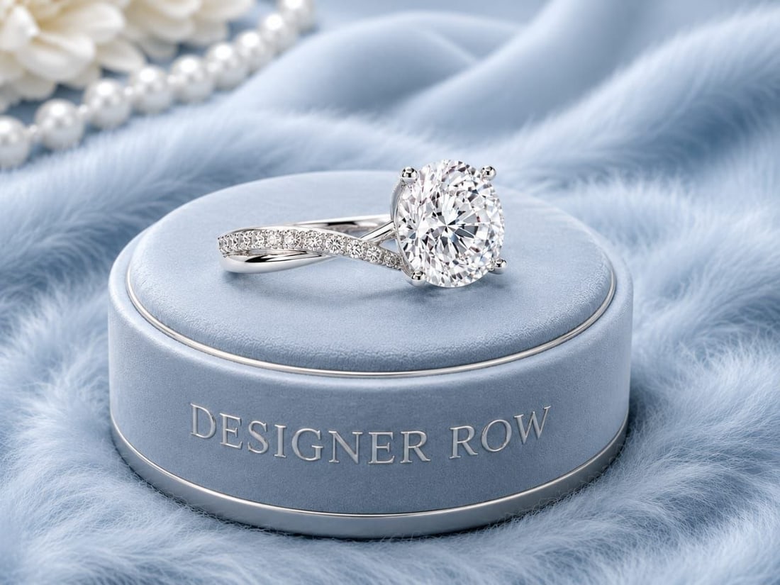 Exceptional Round Brilliant Diamond Ring - 17