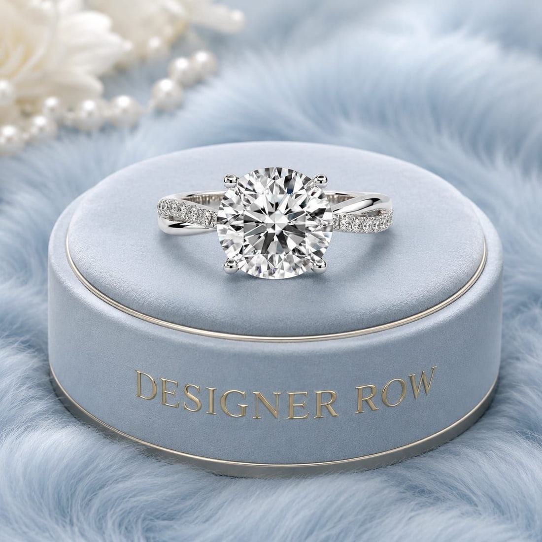 Exceptional Round Brilliant Diamond Ring - 4