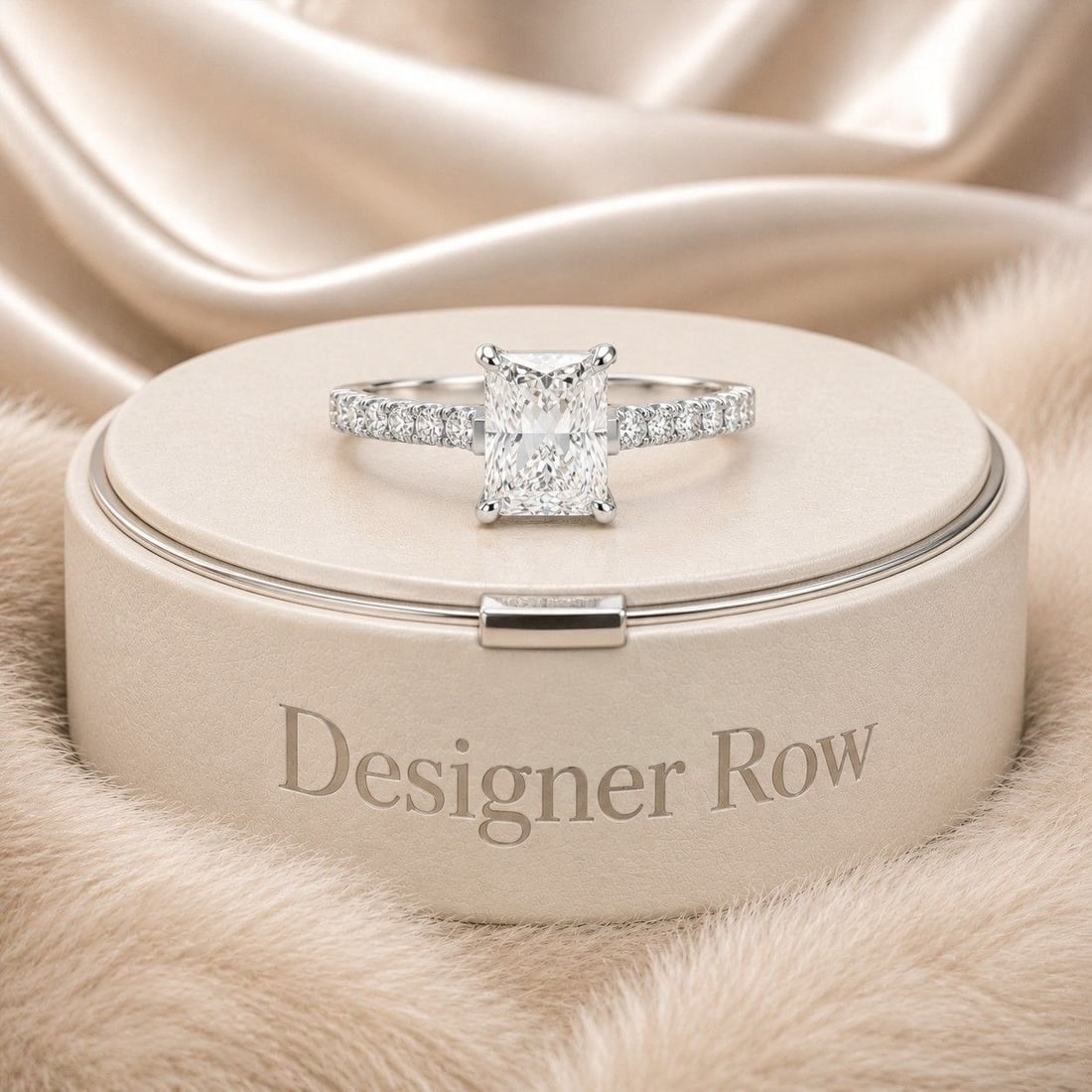 1.04ct D VVS2 Radiant-Cut Diamond Ring: NOTE - Additional lots may be added until the final day of the auction. Please check back regularly for updates and newly added items. Handcrafted Jewelry Note: Each piece of our jewelry is