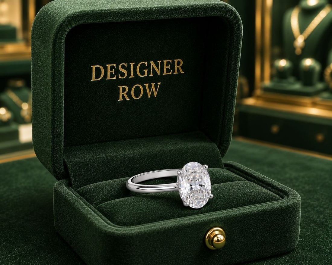 Handcrafted 1.02ct Oval Diamond Ring: NOTE - Additional lots may be added until the final day of the auction. Please check back regularly for updates and newly added items. Radiating refined elegance, this beautifully handmade ring featur