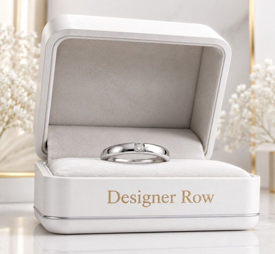 18K White Gold Round-Cut Diamond Ring: NOTE - Additional lots may be added until the final day of the auction. Please check back regularly for updates and newly added items. A beautifully handcrafted ring created in luminous 18K white gold