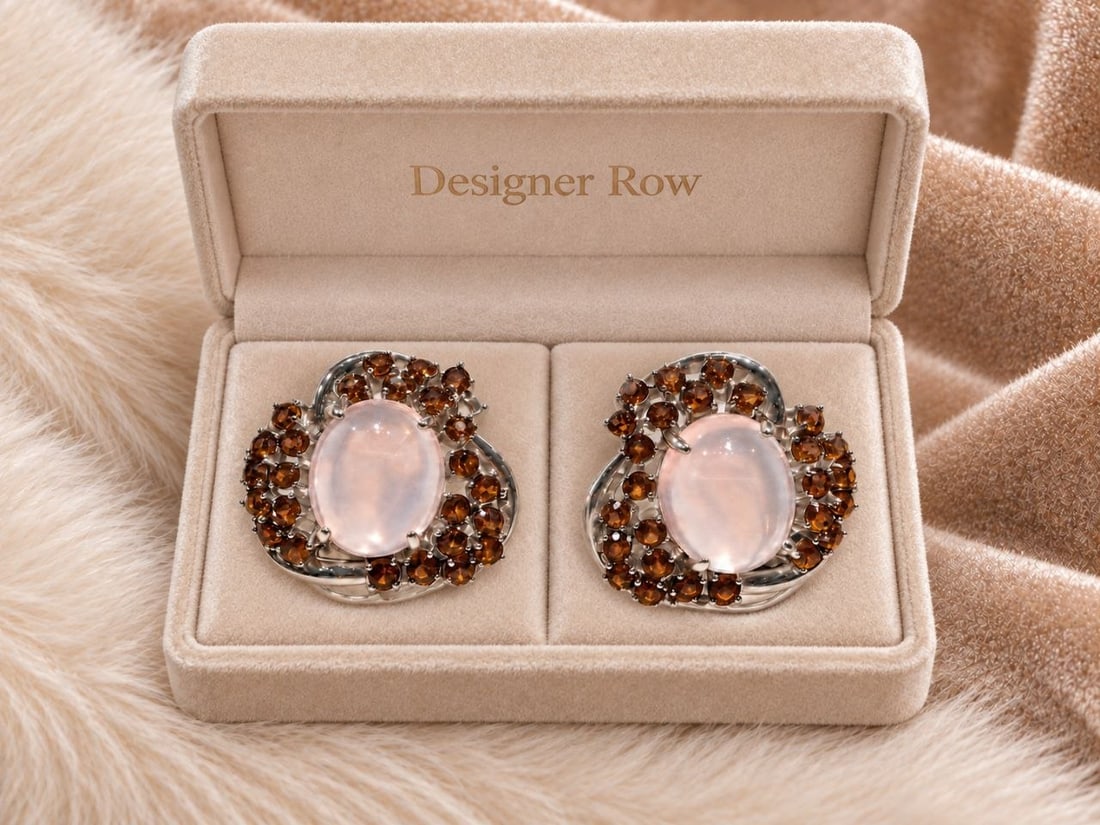 Handmade 925 Sterling Rose Quartz Earrings: NOTE- Additional lots may be added until the final day of the auction. Please check back regularly for updates and newly added items. NO RESERVE PRICE These exqu