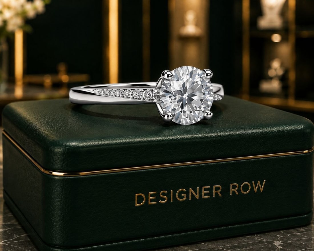 Round Brilliant Diamond Ring - 9