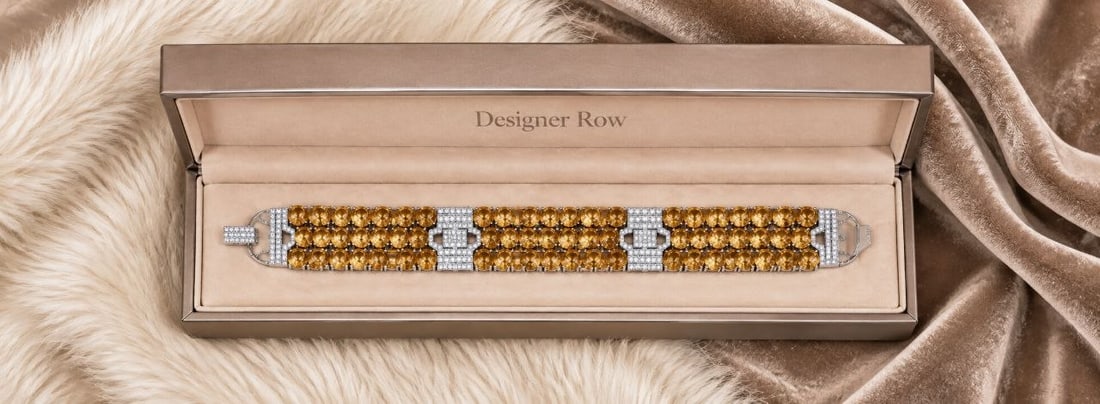 No Reserve Price-Sterling Silver Citrine Bracelet: NOTE: Additional lots may be added until the final day of the auction. Please check back regularly for updates and newly added items. < Handcrafted from genuine 925 sterling silver, this exquisite Cit