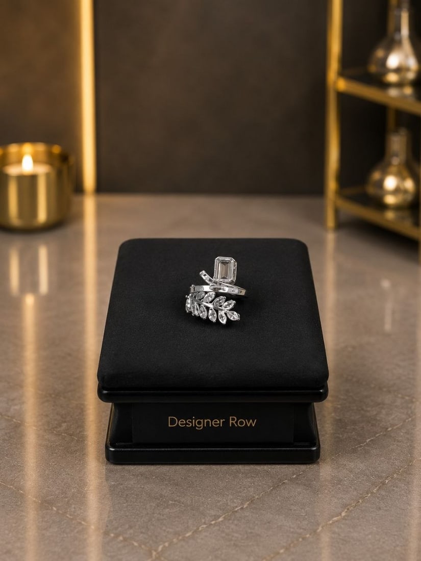 Emerald Cut Lab-Grown Diamond Ring - 4