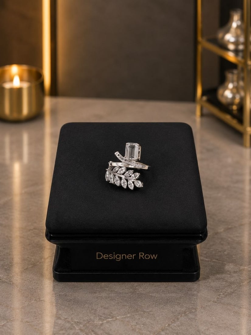 Emerald Cut Lab-Grown Diamond Ring - 5