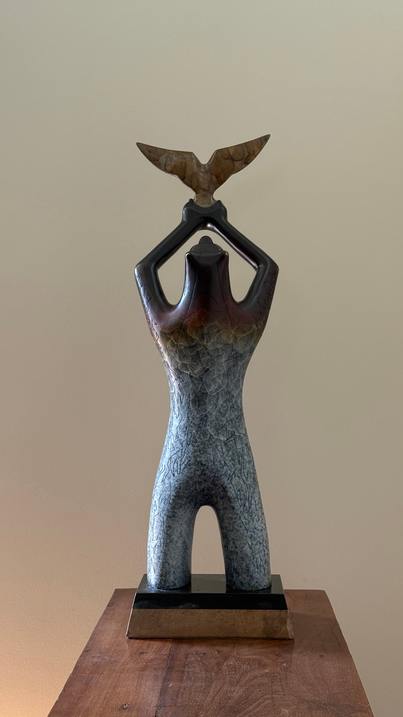 Bear with Eagle by Bruce LaFountain (1 of 4)