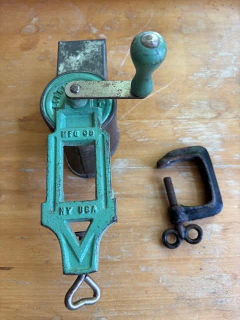 LORRAINE Antique Metal GRATER GRINDER Cheese Spices etc: Antique Lorraine grinder for cheeses, spices or whatever you want to use it for. Measures approximately 5" long and is quite clean and in great shape