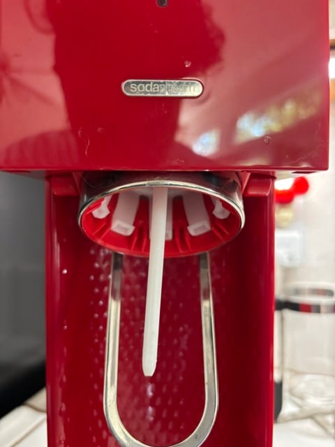 Red Sodastream Source Soda Maker Machine - 2