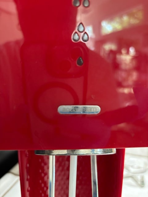 Red Sodastream Source Soda Maker Machine - 3