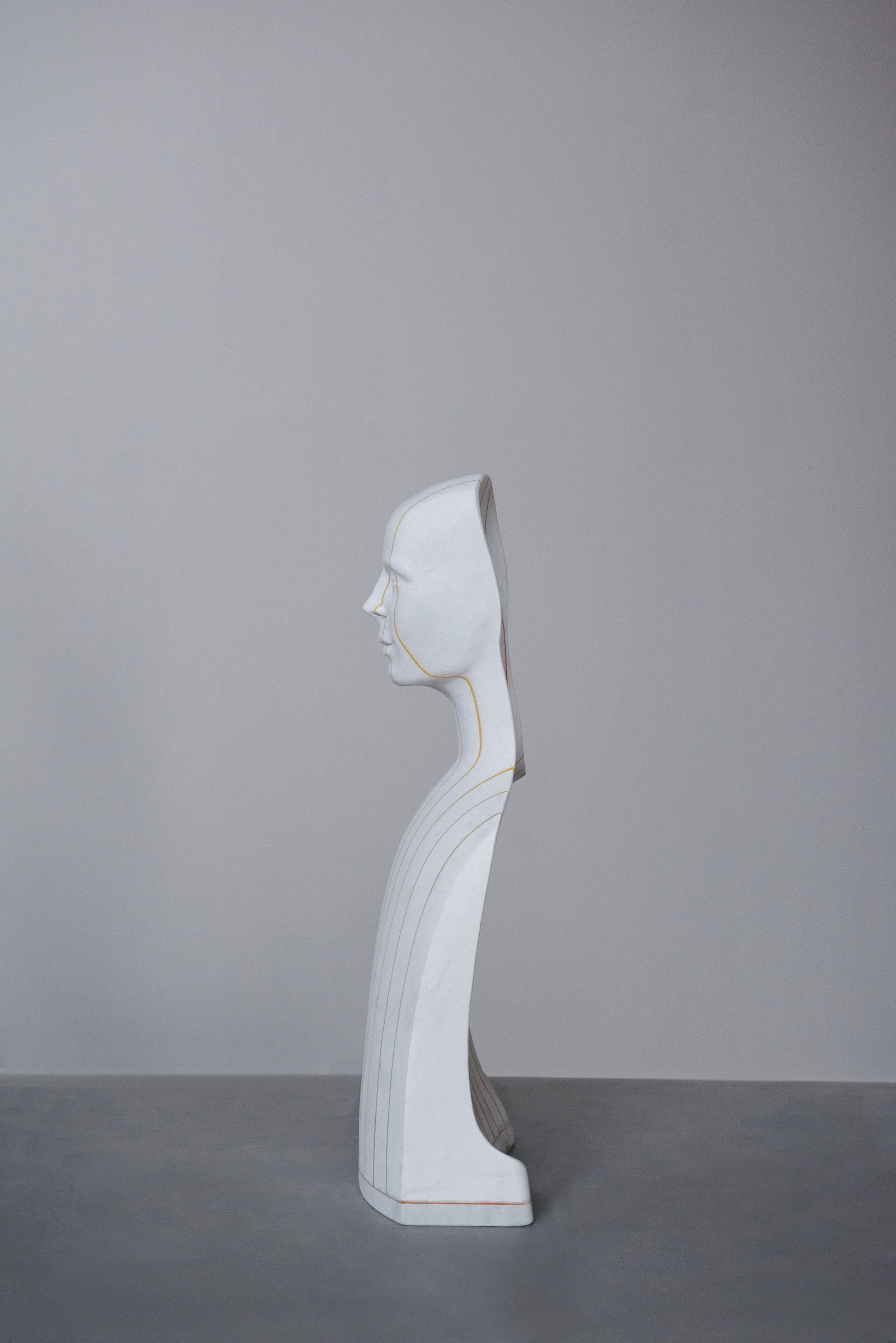 Domenico Ludovico Untitled, 2014 Rare and precious white marble of Carrara and natural purified - 2