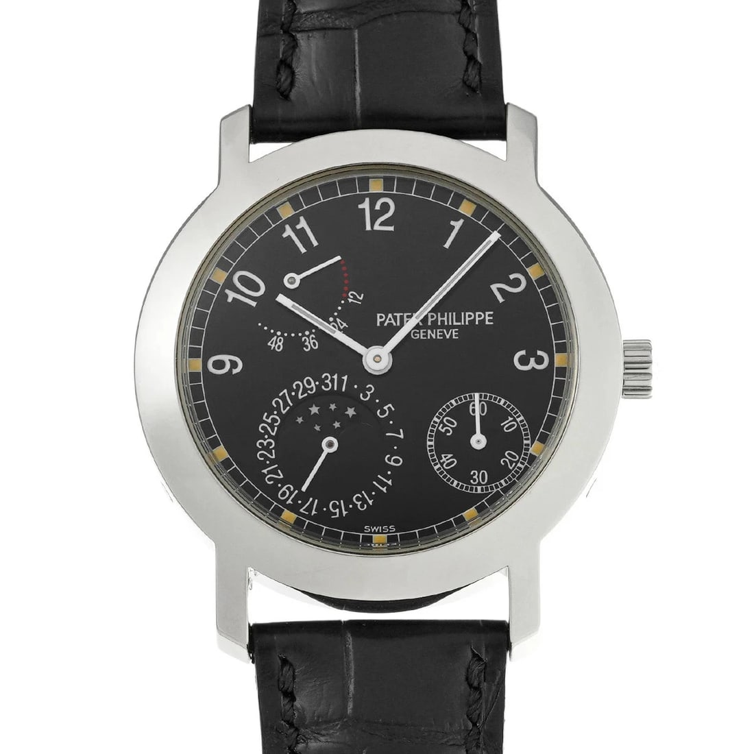 Patek Philippe Complications 5055G-001 Black Men's Automatic Watch (1 of 6)