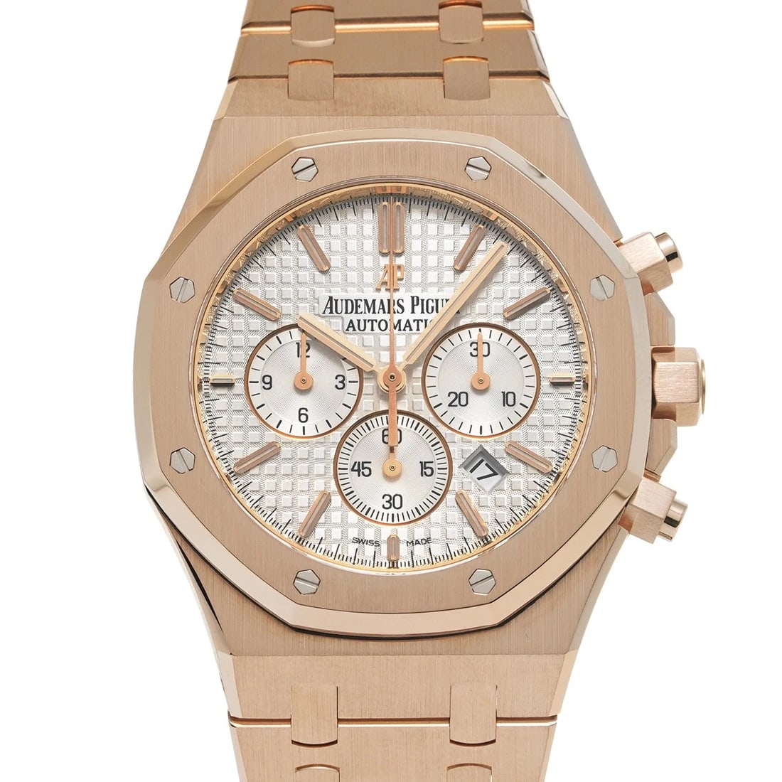 AUDEMARS PIGUET Royal Oak Chronograph 26320OR.OO.1220OR.02 Silver WATCH (1 of 6)