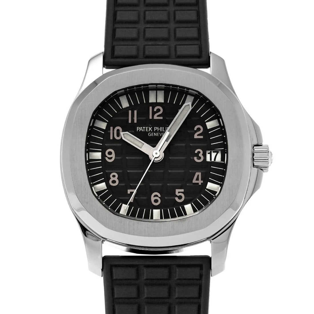 PATEK PHILIPPE Aquanaut 5066A-001 Black WATCH: Condition:Pre-owned Genre:Wristwatch/mens Brand:PATEK PHILIPPE Model Number:5066A-001 Movement:Mechanical Automatic / Cal.315 sc aig.3 Dial Color:Black Case:Stainless steel Windproof Material:Sapphire