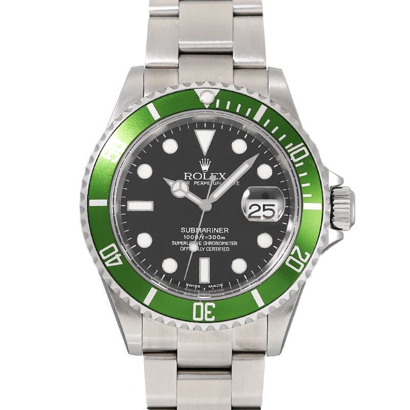 Rolex Submariner 16610LV Black Dial Self-Winding Stainless Steel Men's Watch (1 of 4)