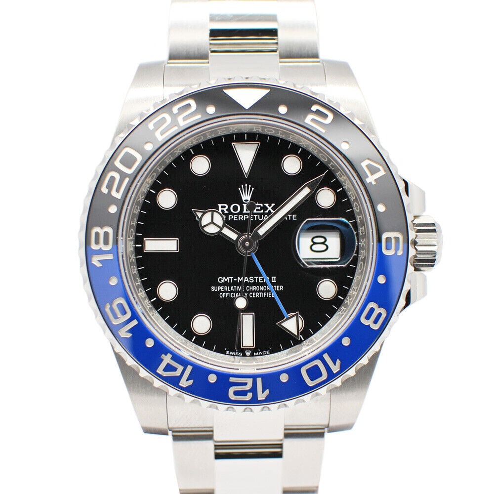 Rolex GMT-Master II 126710BLNR Automatic Stainless Steel Black Dial Men's Watch (1 of 8)