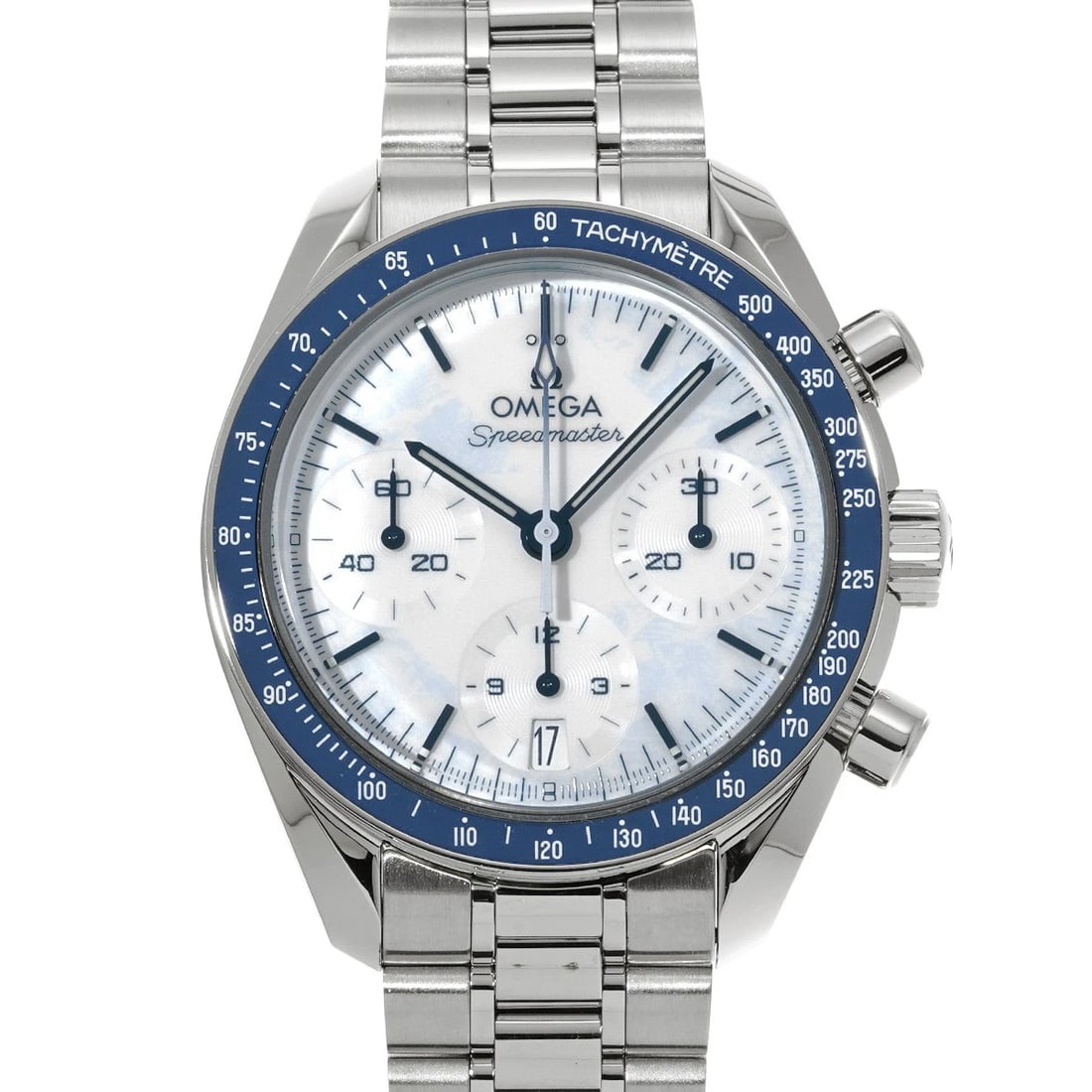 OMEGA Speedmaster 38 Milan-Cortina 2026 522.30.38.50.04.001 White WATCH: Condition:Pre-owned Genre:Wristwatch/mens Brand:OMEGA Model Number:522.30.38.50.04.001 Movement:Mechanical Automatic / Cal.3330 Dial Color:White Case:Stainless steel Windproof Material:Sapphire Crysta