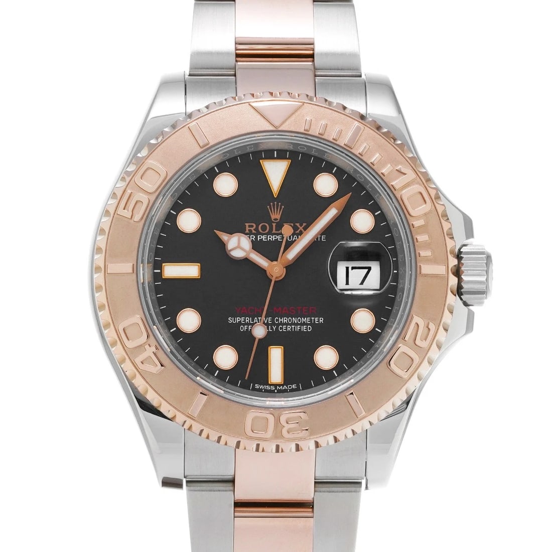 ROLEX Yacht-Master 40 116621 Black WATCH: Condition:Pre-owned Genre:Wristwatch/mens Brand:ROLEX Model Number:116621 Movement:Mechanical Automatic Dial Color:black Case:Stainless steel Windproof Material:Sapphire Crystal Glass Bezel:Everrose g