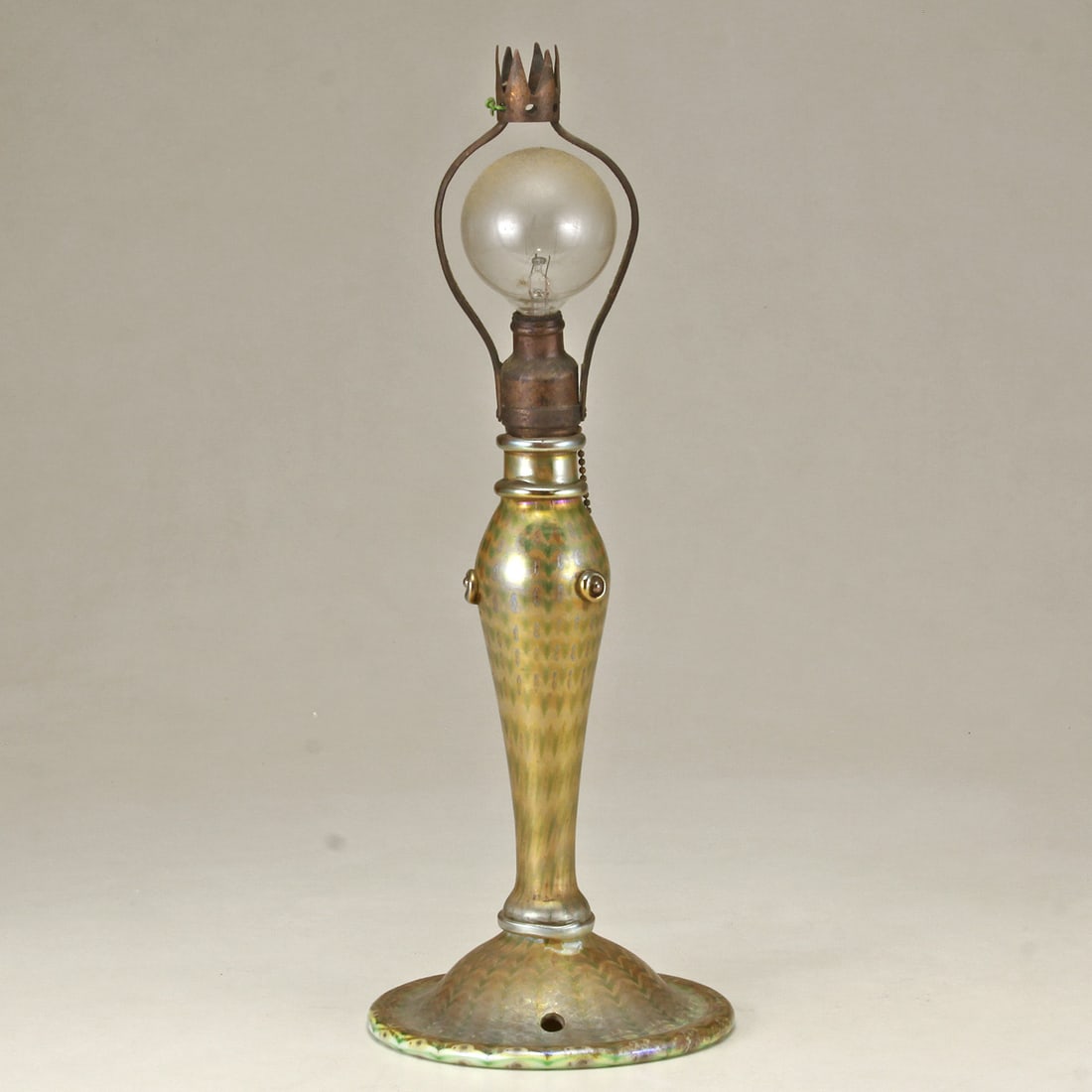 TIFFANY STUDIOS ARABIAN DESK BOUDOIR LAMP CA. 1910 (1 of 11)