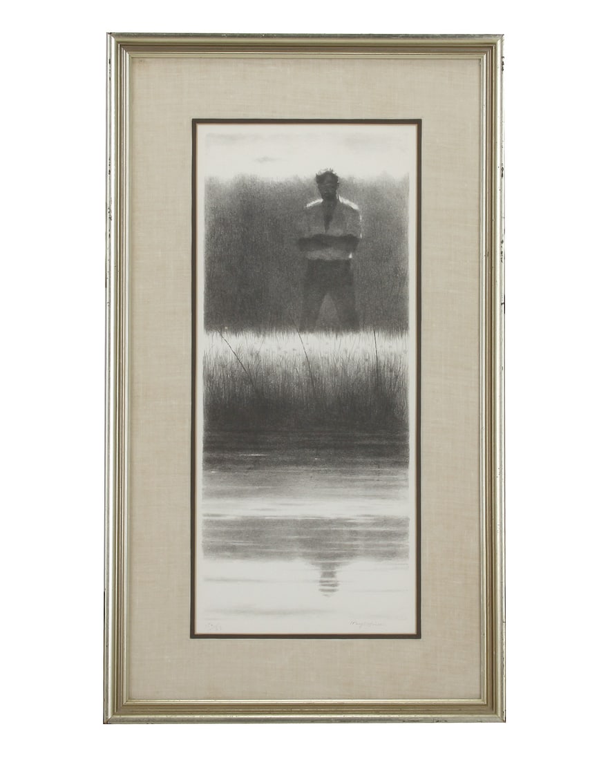 Joseph Hirsch American: B1910 "Reflection" Litho 53/150 (1 of 8)