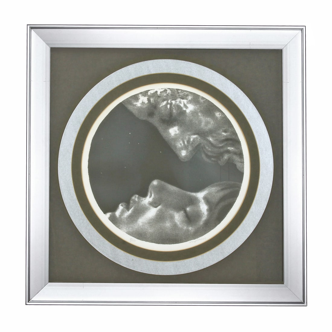 Joseph Hirsch American: (1910 - 1981) "Father and Son" Lithograph 59/150 (1 of 7)