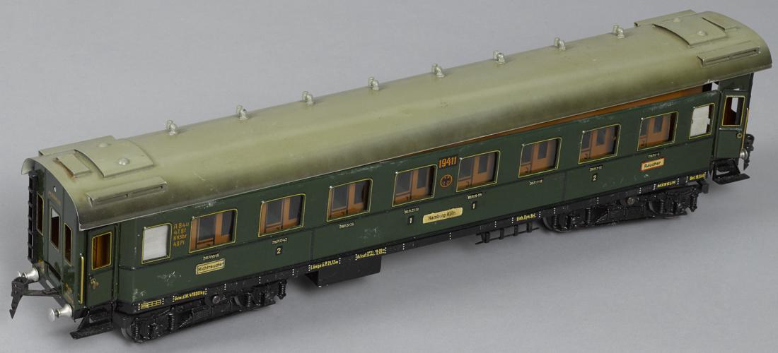 Marklin Gauge I smoking train car, 57 cm, no. 19411 (1 of 2)